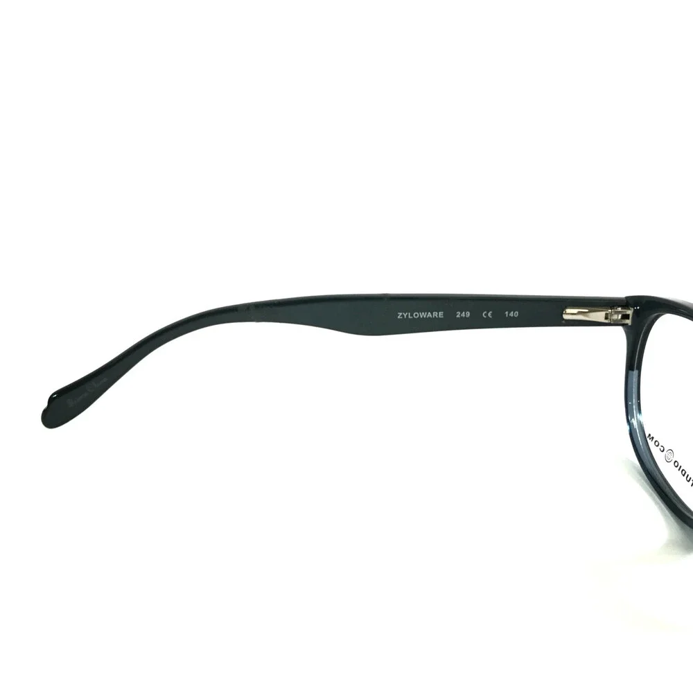 Max Studio Eyeglasses Frames ZYLOWARE 249 162Z Black Green Cat Eye 53-15-140